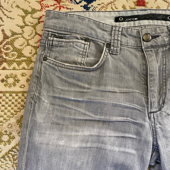 Joe's Jeans Brixton Fit Faded Distressed Grey Denim 30 - Picture 7 of 13